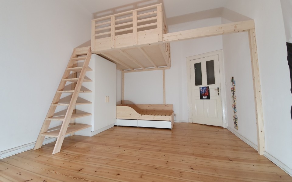 Menke Bett | Wir bauen Hochbetten & Hochetagen in BerlinMenke Bett