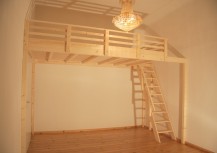 Hochbett Berlin,Maßgefertigte Betten, Sonderanfertigungen, Hochetagen, Kinderbetten, Wohnetagen, Galerie, Hochbetten, Tischlerei, Menke Concept GmbH, Menke Bett