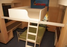 Hochbett Berlin,Maßgefertigte Betten, Sonderanfertigungen, Hochetagen, Kinderbetten, Wohnetagen, Galerie, Hochbetten, Tischlerei, Menke Concept GmbH, Menke Bett