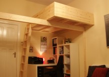 Hochbett Berlin,Maßgefertigte Betten, Sonderanfertigungen, Hochetagen, Kinderbetten, Wohnetagen, Galerie, Hochbetten, Tischlerei, Menke Concept GmbH, Menke Bett