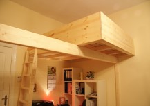 Hochbett Berlin,Maßgefertigte Betten, Sonderanfertigungen, Hochetagen, Kinderbetten, Wohnetagen, Galerie, Hochbetten, Tischlerei, Menke Concept GmbH, Menke Bett