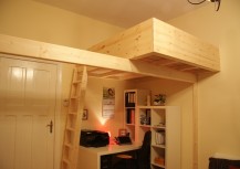 Hochbett Berlin,Maßgefertigte Betten, Sonderanfertigungen, Hochetagen, Kinderbetten, Wohnetagen, Galerie, Hochbetten, Tischlerei, Menke Concept GmbH, Menke Bett