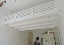 Hochbett Berlin,Maßgefertigte Betten, Sonderanfertigungen, Hochetagen, Kinderbetten, Wohnetagen, Galerie, Hochbetten, Tischlerei, Menke Concept GmbH, Menke Bett