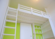 Hochbett Berlin,Maßgefertigte Betten, Sonderanfertigungen, Hochetagen, Kinderbetten, Wohnetagen, Galerie, Hochbetten, Tischlerei, Menke Concept GmbH, Menke Bett