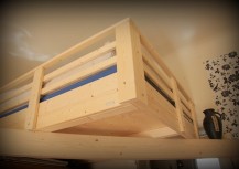 Hochbett Berlin,Maßgefertigte Betten, Sonderanfertigungen, Hochetagen, Kinderbetten, Wohnetagen, Galerie, Hochbetten, Tischlerei, Menke Concept GmbH, Menke Bett