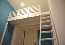 Hochbett Berlin,Maßgefertigte Betten, Sonderanfertigungen, Hochetagen, Kinderbetten, Wohnetagen, Galerie, Hochbetten, Tischlerei, Menke Concept GmbH, Menke Bett
