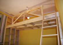Vollholz Hochbetten maßgefertigt aus Berlin, Hochetagen, Etagenbetten, Spieletagen, Schlafebenen, bauen, Kinderbetten, Galerien, Hochbettleitern, Kita Einrichtungen, preiswert, günstig   (69)